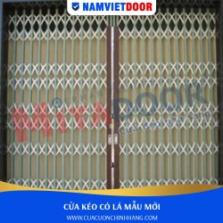 Cửa kéo full lá mẫu mới nhất