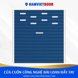 cửa cuốn công nghệ đài loan đẩy tay