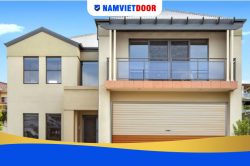 cửa cuốn thép tấm liền austroll