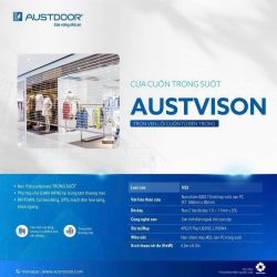 Cửa Cuốn Song Ngang - Cửa Cuốn Xuyên Sáng AustVision