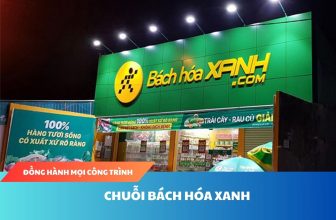 Thi công Cửa Cuốn Chuỗi Bách Hóa Xanh