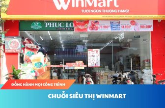 Thi công Cửa Cuốn Chuỗi Hệ Thống Winmart
