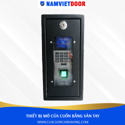 Thiết bị Mở Cửa cuốn Bằng Vân Tay