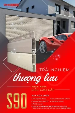 CỬA CUỐN KHE THOÁNG ONEDOOR S90