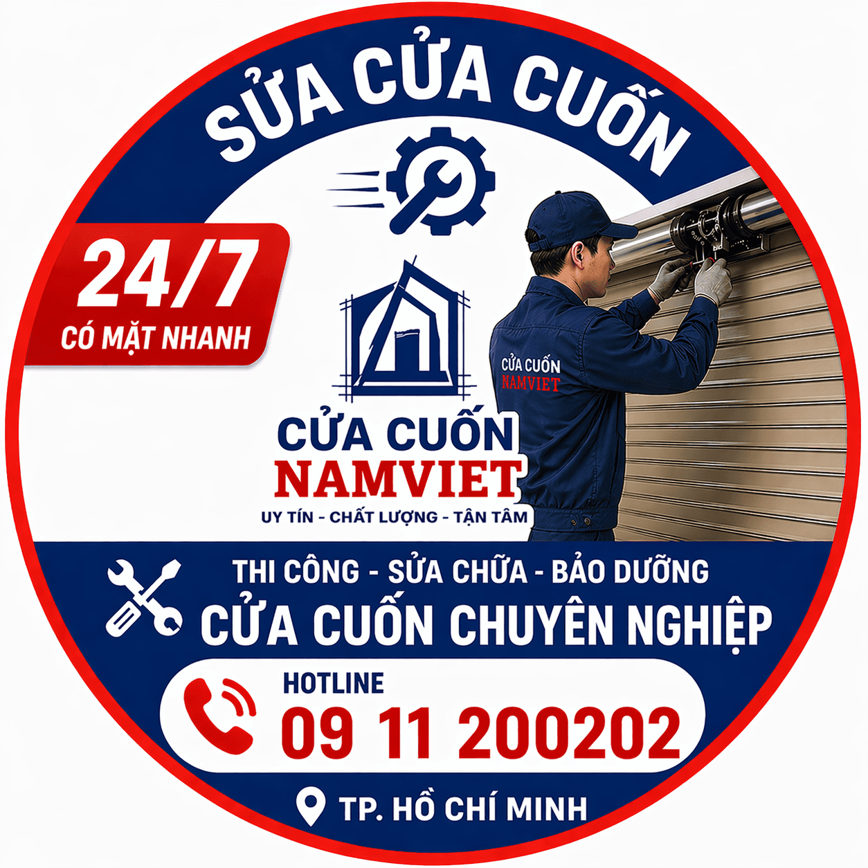 sửa cửa cuốn quận