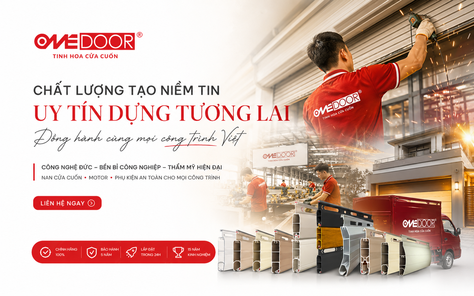 phụ kiện cửa cuốn onedoor