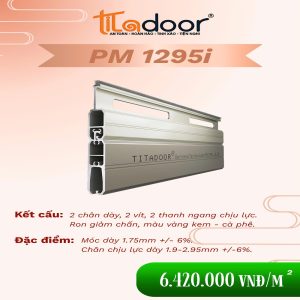 CỬA CUỐN TITADOOR PM1295I | – 15,7kg/m2 +-6%