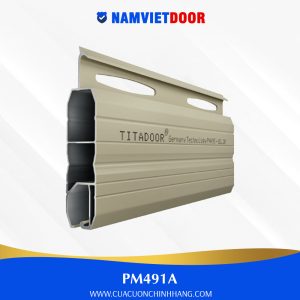 CỬA CUỐN TITADOOR PM491A | – 8,2kg/m2 +-6%