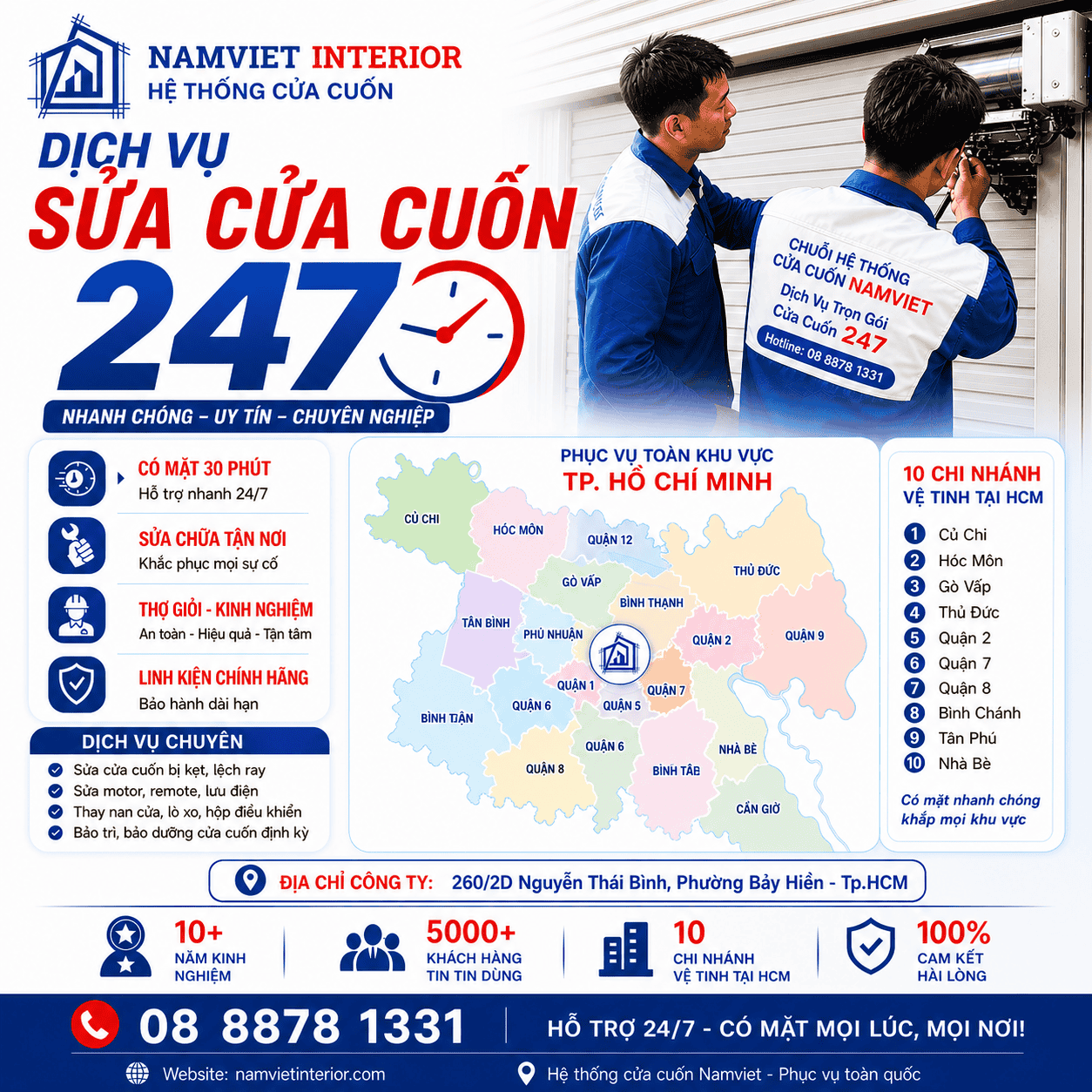sửa cửa cuốn