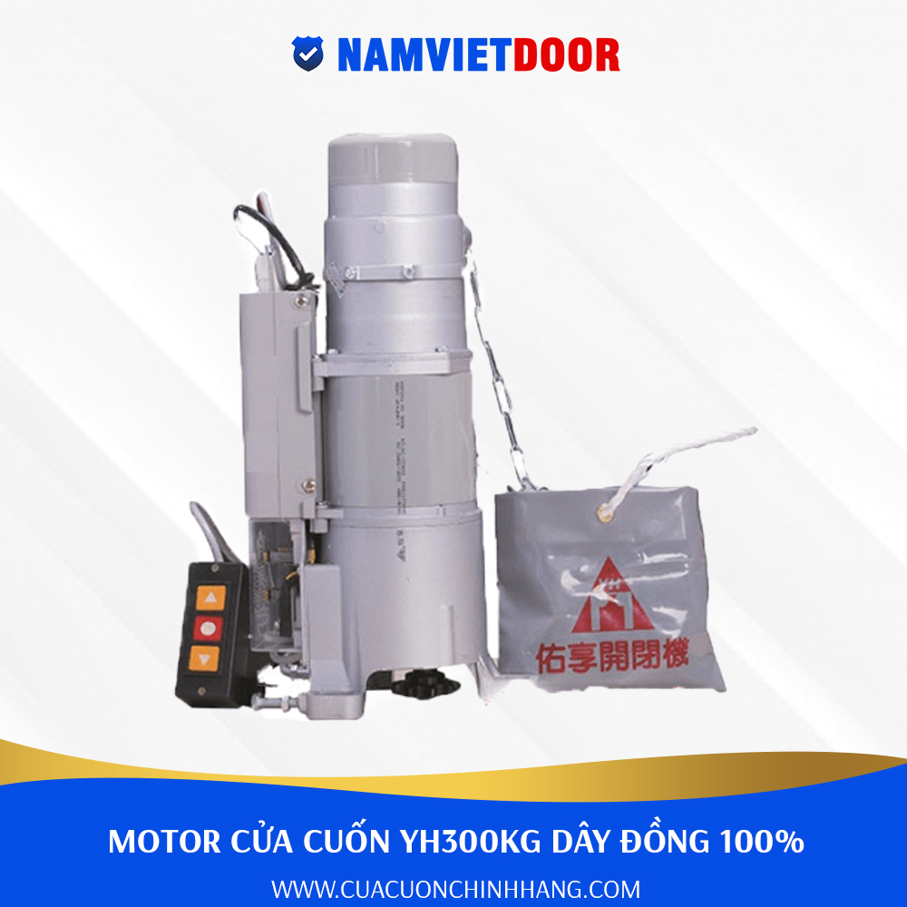 mô tơ cửa cuốn yh 300kg