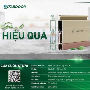 cửa cuốn stardoor std70