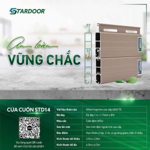cửa cuốn stardoor STD14i