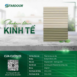 cửa cuốn tấm liền stardoor