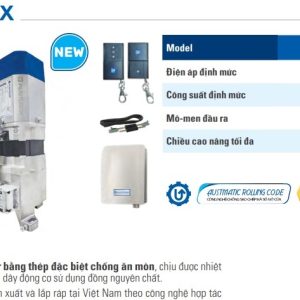 Motor Cửa Cuốn Austdoor AX300 |125W