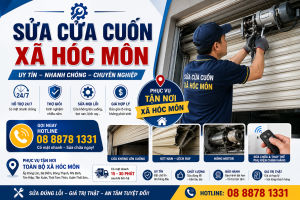 Sửa Cửa Cuốn Xã Hóc Môn