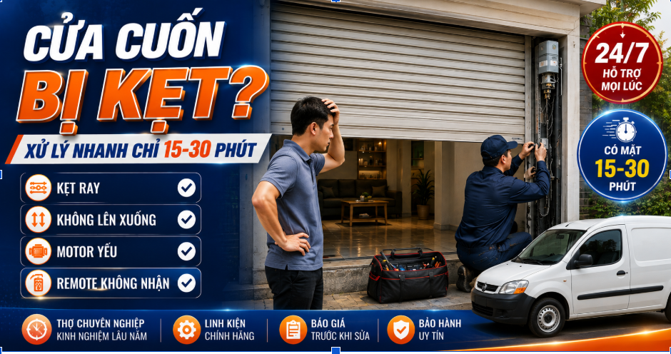 Sửa Cửa Cuốn Xã Hóc Môn