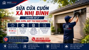 Sửa Cửa Cuốn Xã Nhị Bình: Chuyên Xử Lý Nhà Vườn, Biệt Thự Nghỉ Dưỡng