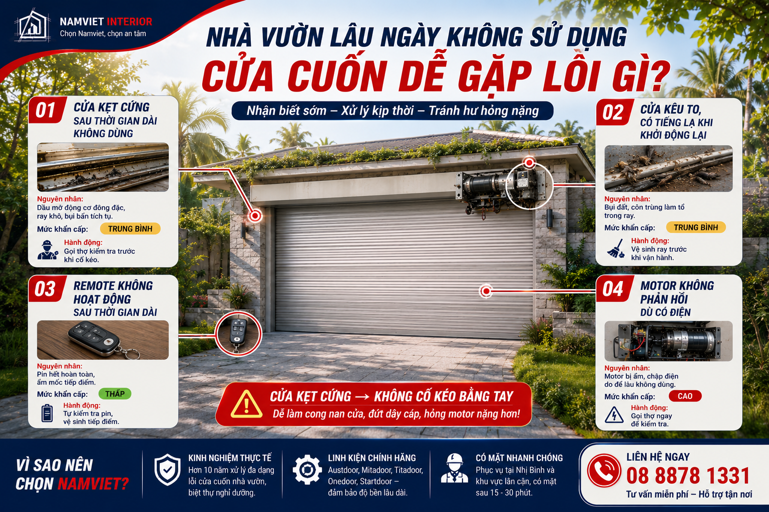 sửa cửa cuốn xã Nhị Bình