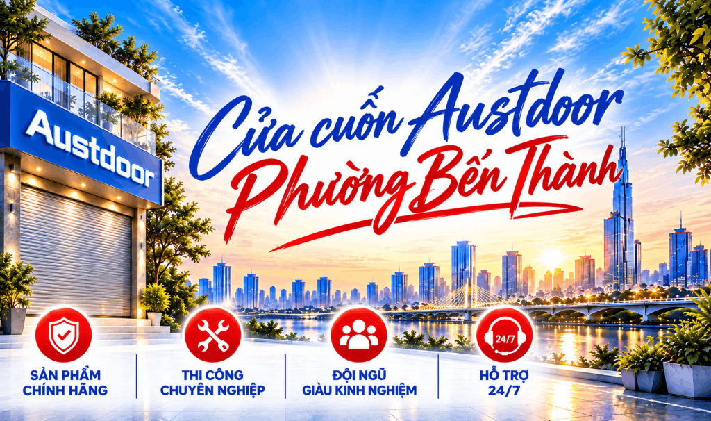 Cửa cuốn Austdoor phường Bến Thành