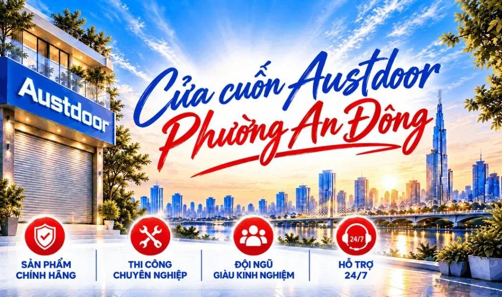 Cửa cuốn Austdoor phường An Đông