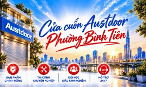 Cửa Cuốn Austdoor Phường Bình Tiên – Chọn Mẫu, Báo Giá Lắp Đặt 2026