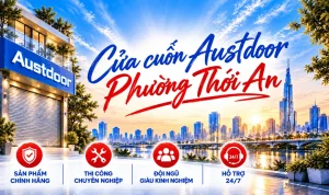 Cửa Cuốn Austdoor Phường Thới An – Tư Vấn Mẫu, Báo Giá, Lắp Đặt 2026
