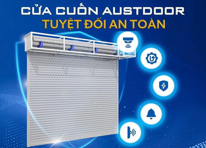 Cửa cuốn khe thoáng Austdoor M71i