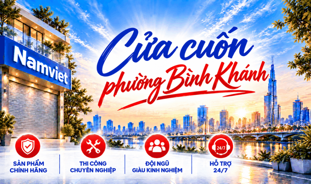 Cửa cuốn phường Bình Khánh - Cửa Cuốn Nam Việt