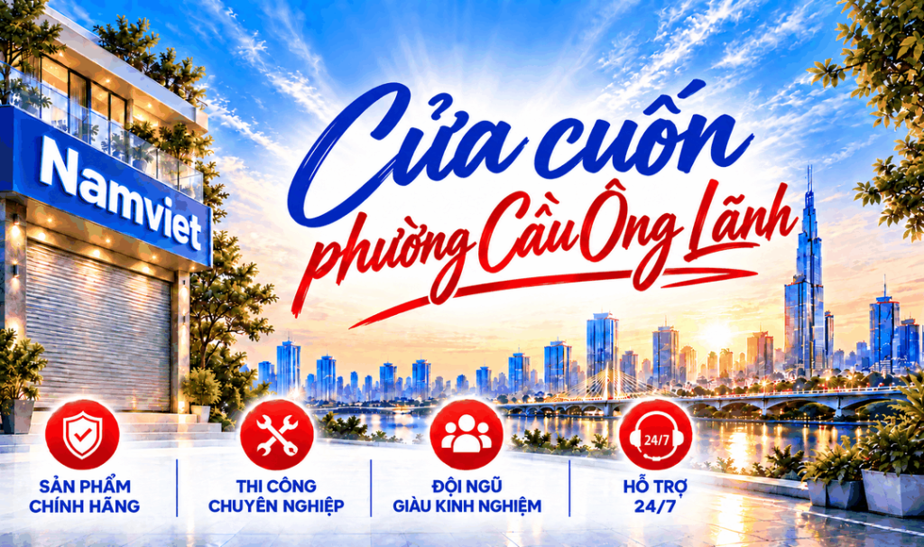 Cửa cuốn phường Cầu Ông Lãnh - Cửa Cuốn Nam Việt