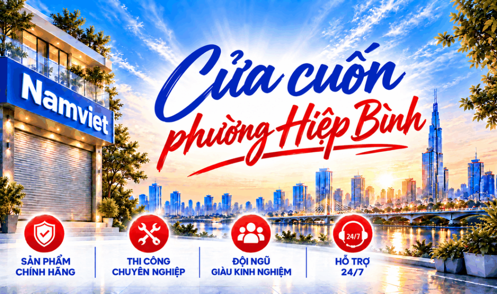 Cửa cuốn phường Hiệp Bình - Cửa Cuốn Nam Việt
