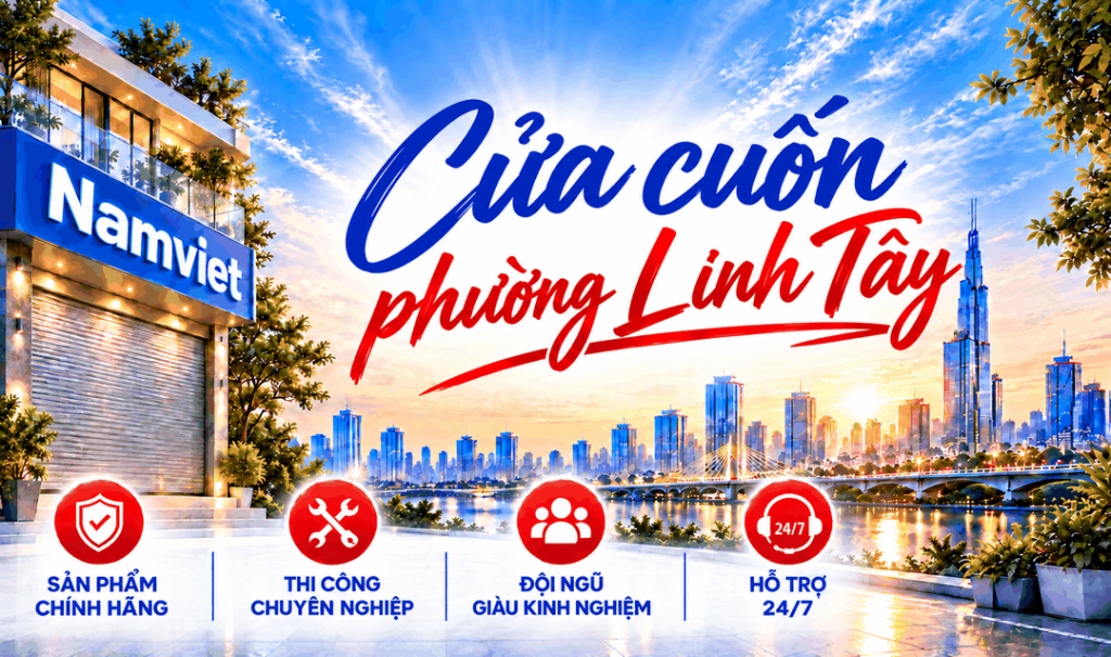 Cửa cuốn phường Linh Tây - Cửa Cuốn Nam Việt