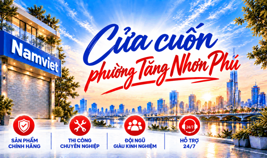 Cửa cuốn phường Tăng Nhơn Phú - Cửa Cuốn Nam Việt