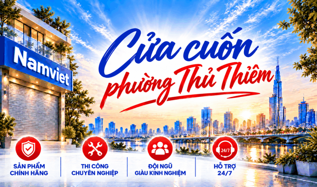 Cửa cuốn phường Thủ Thiêm - Cửa Cuốn Nam Việt