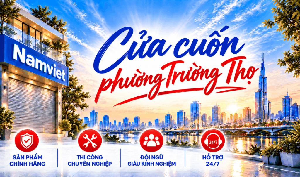 Cửa cuốn phường Trường Thọ - Cửa Cuốn Nam Việt