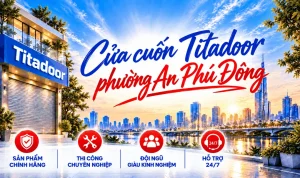 Cửa Cuốn Titadoor Phường An Phú Đông | Khảo Sát Tận Nhà, Tư Vấn Đúng Nhu Cầu