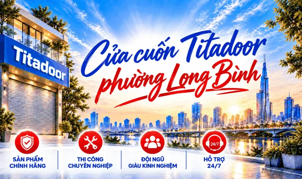 Cửa cuốn Titadoor phường Long Bình