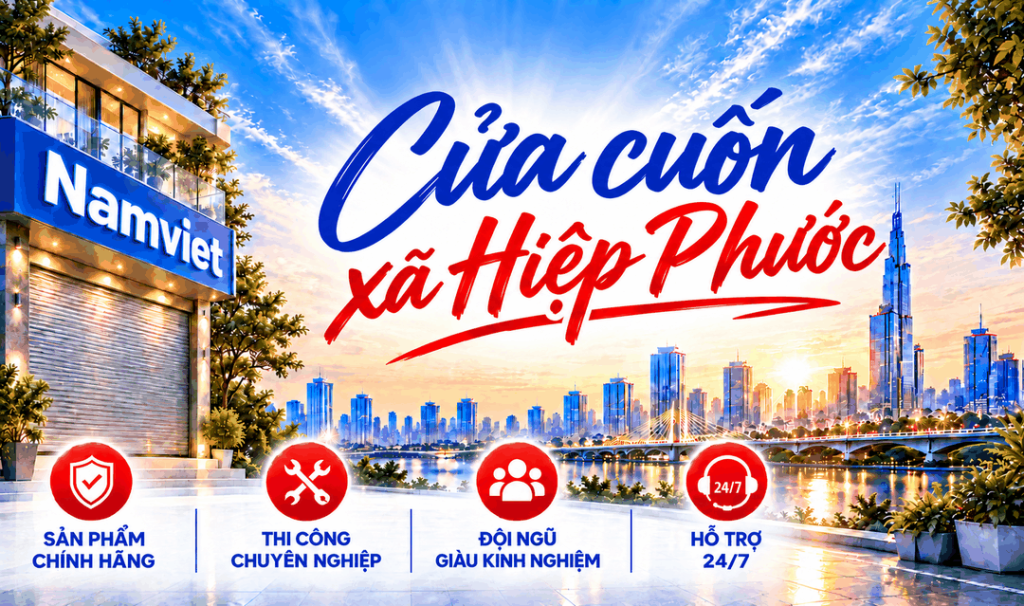 Cửa cuốn phường Hiệp Phước - Cửa Cuốn Nam Việt