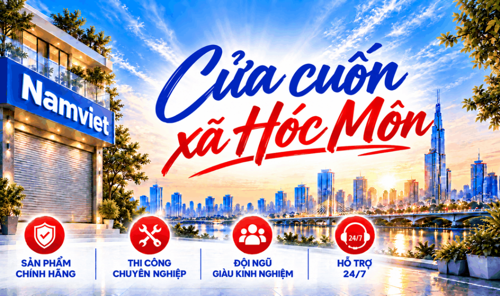 Cửa cuốn xã Hóc Môn - Cửa Cuốn Nam Việt