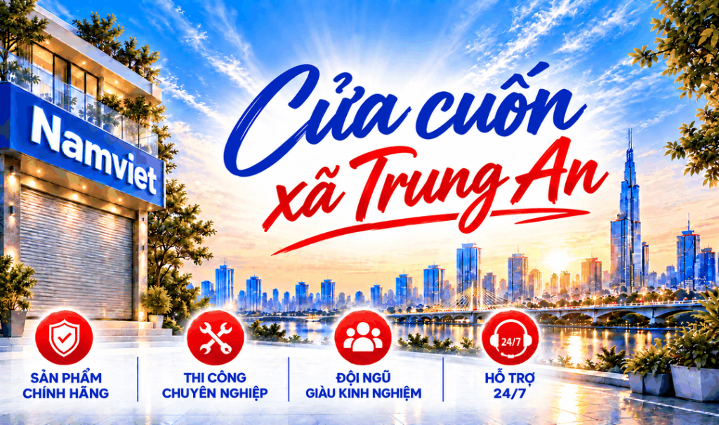 Cửa cuốn xã Trung An - Cửa Cuốn Nam Việt