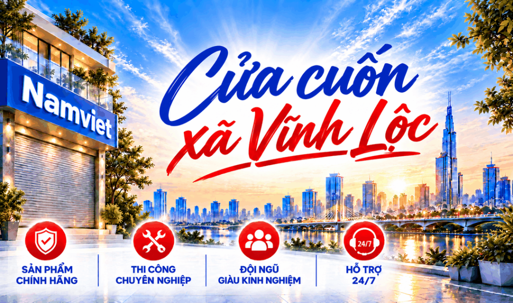 Cửa cuốn xã Vĩnh Lộc - Cửa Cuốn Nam Việt