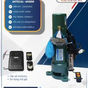 Motor cửa cuốn Mitecal M1000 1000kg 550W giá 7.800.000đ tại Namviet
