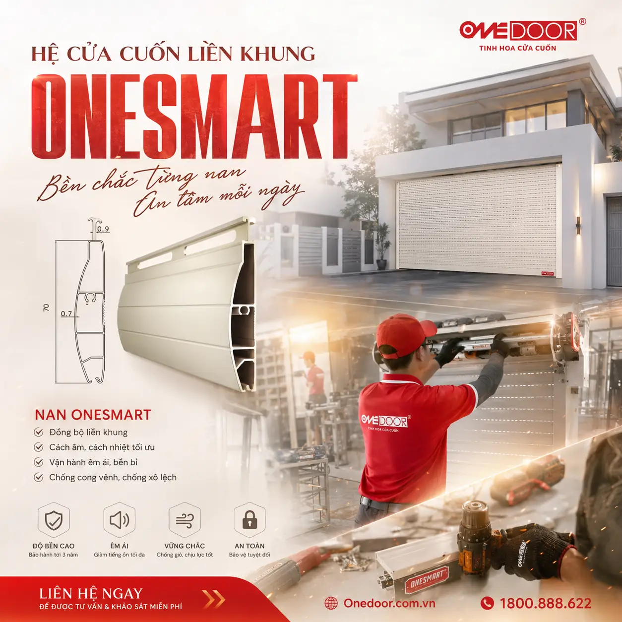 cửa cuốn đức onedoor