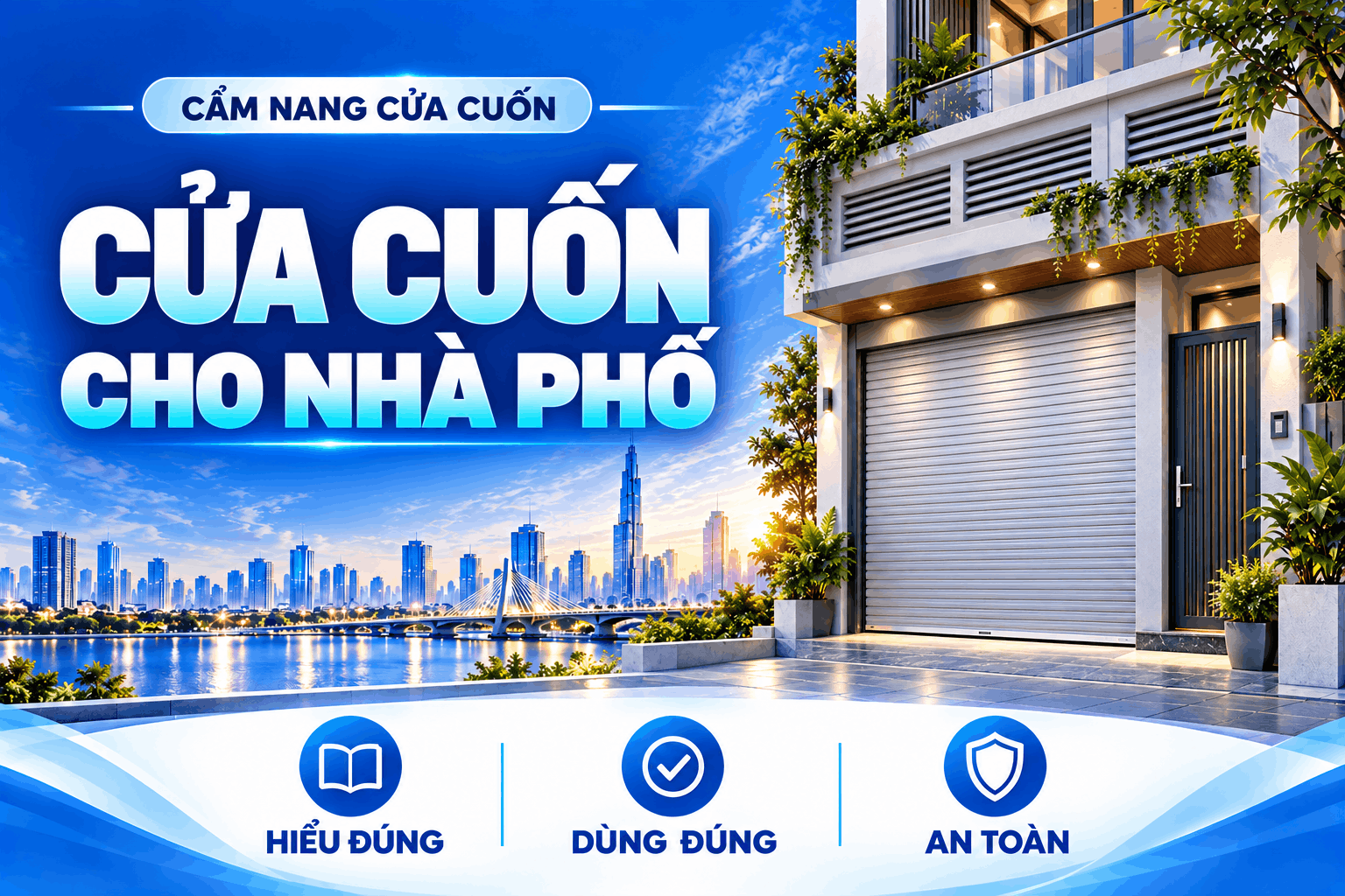 cửa cuốn cho nhà phố
