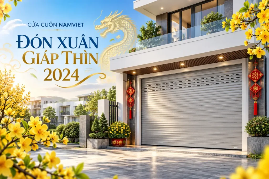 Cửa cuốn Namviet đón Xuân Giáp Thìn 2024
