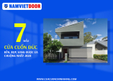 Top 7 mẫu cửa cuốn Đức bền, đẹp, sang được ưa chuộng nhất 2020