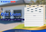 Cửa cuốn Đài Loan giá bao nhiêu một bộ? Cách tính giá cửa cuốn chính xác