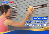 Hướng dẫn vệ sinh cửa cuốn sạch đẹp đón Tết