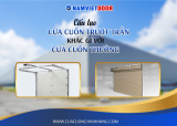 Cấu tạo cửa cuốn trượt trần khác gì với cửa cuốn thường?