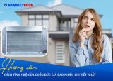 Hướng dẫn cách tính 1 bộ cửa cuốn Đức giá bao nhiêu chi tiết nhất